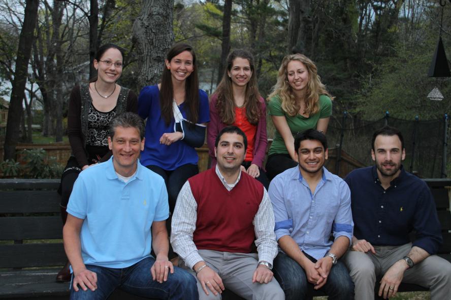 lab members of the Diffuse Optical Imaging of Tissue Lab