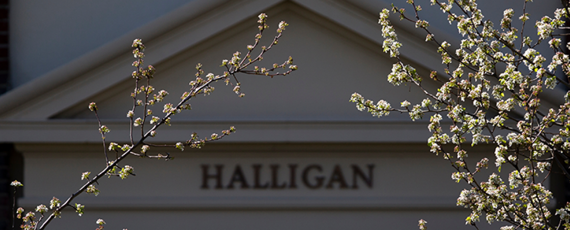 Halligan Hall entrance