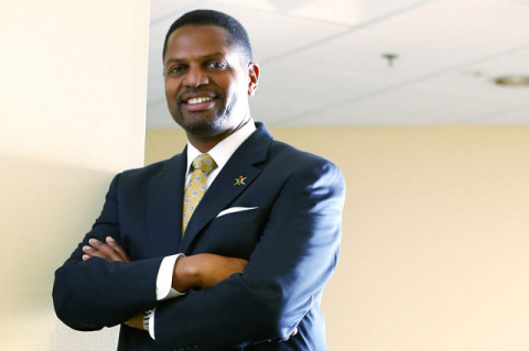 Karl Reid, A22P, executive director of the National Society of Black Engineers