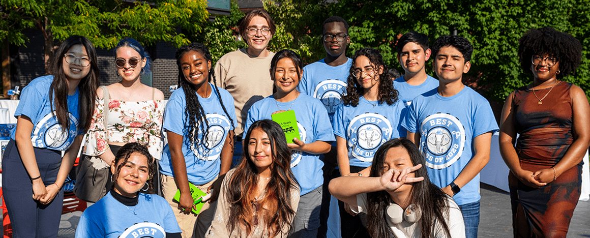 Bridge to Engineering Success scholars at Tufts University.