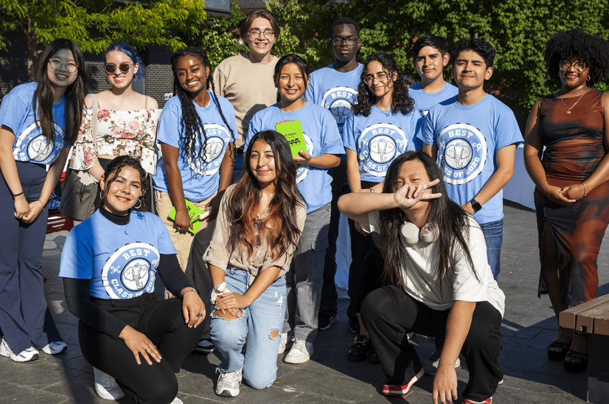 Bridge to Engineering Success scholars at Tufts University.