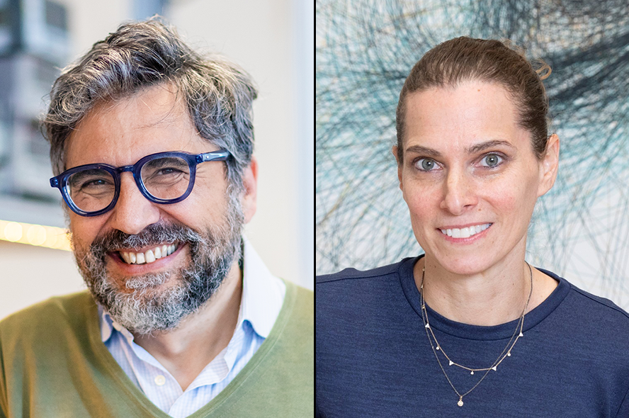 Left to right: Fio Omenetto and Gili Naveh.
