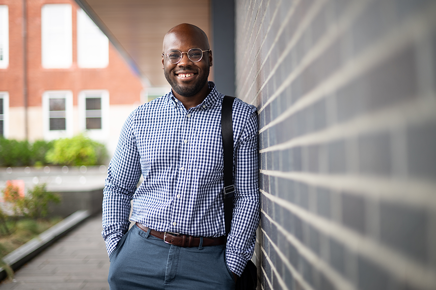 Assistant Professor Trevion Henderson.