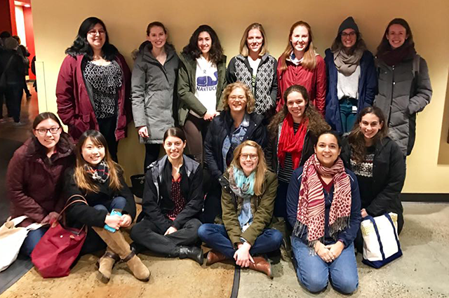 Tufts Graduate Society of Women Engineers group photo