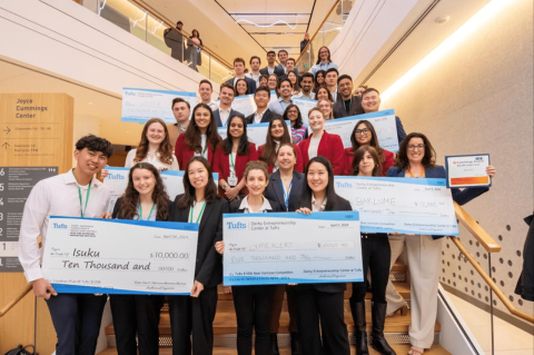 Participants at the 2024 Tufts New Ventures Competition