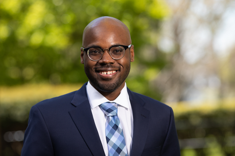 Assistant Professor Trevion Henderson.