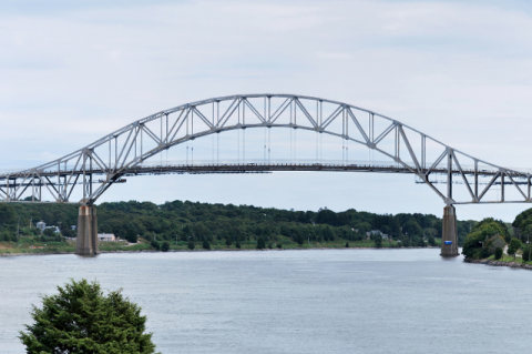 The Sagamore bridge, built in 1933. “The existing bridges have exceeded their design life,” said Brian Brenner.