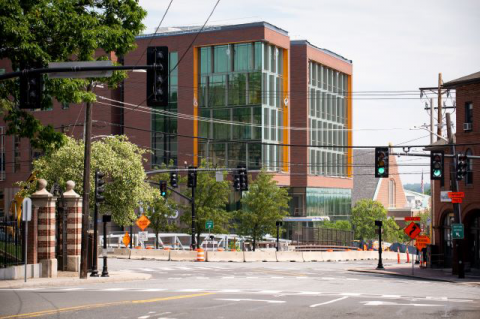 oyce Cummings Center, a new academic hub on the Medford-Somerville campus