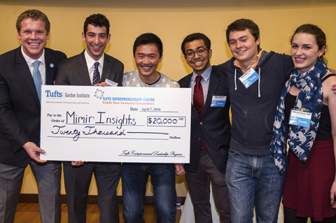 Mimir Insights, the winner of first prize in last year's General/High-Tech Venture track.